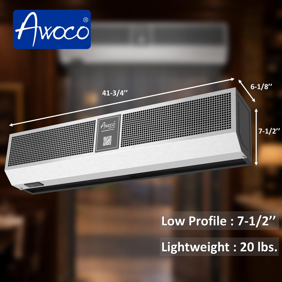 42'' Stainless Steel Air Curtain W460