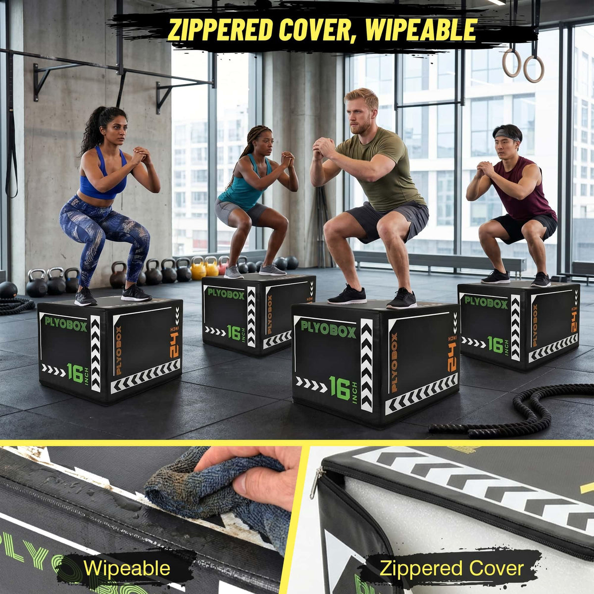 3-in-1 Foam Plyo Box T85076