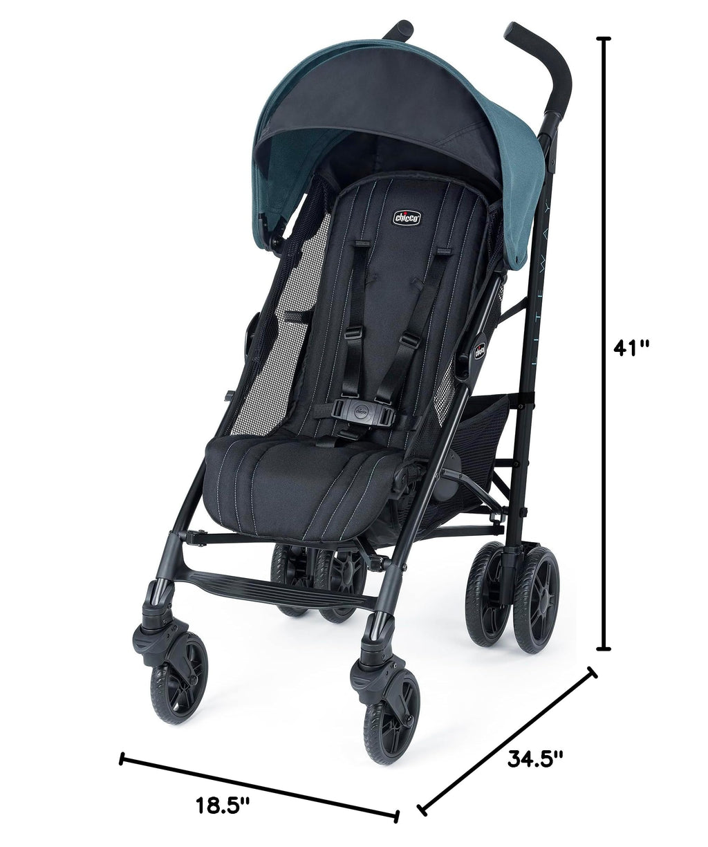 Compact Lightweight Stroller with Storage Basket Z6020