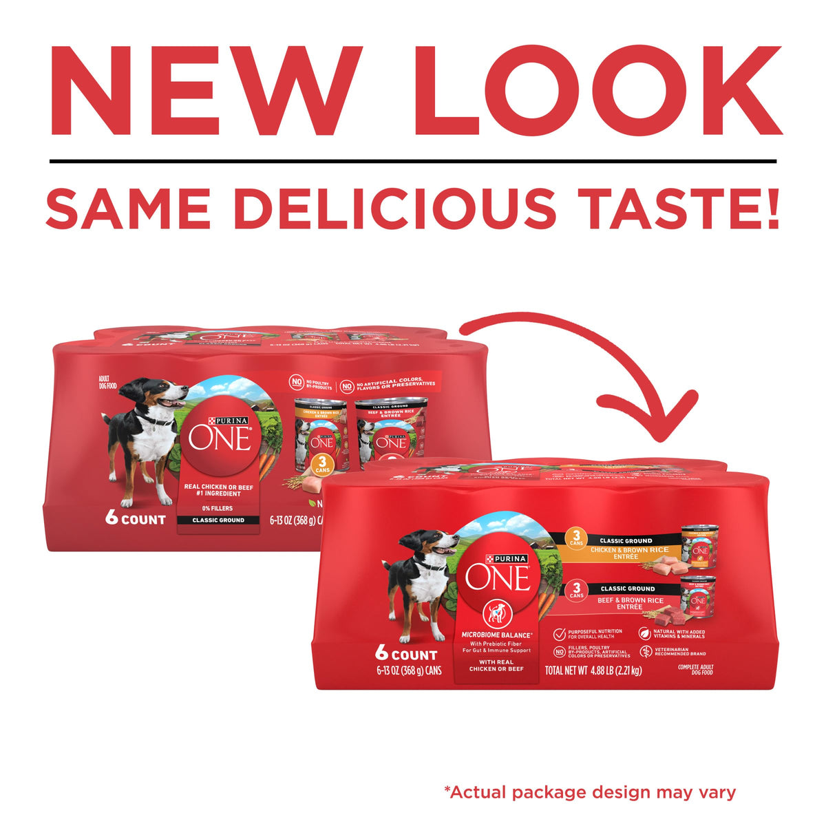Wet Dog Food Variety Pack 6 13 oz Cans X665