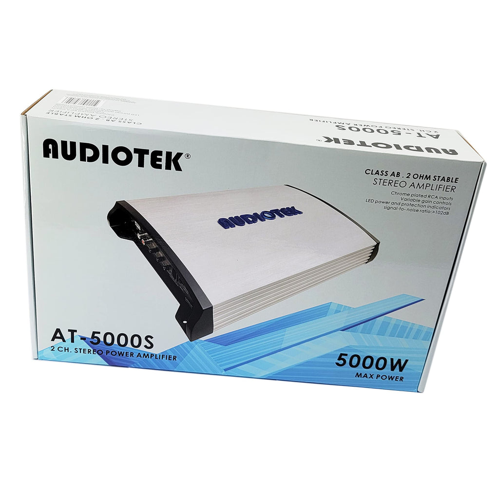 2 Channel Class A/B Car Amplifier, 5000W, 2 Ohm Stable, Bridgeable Z743