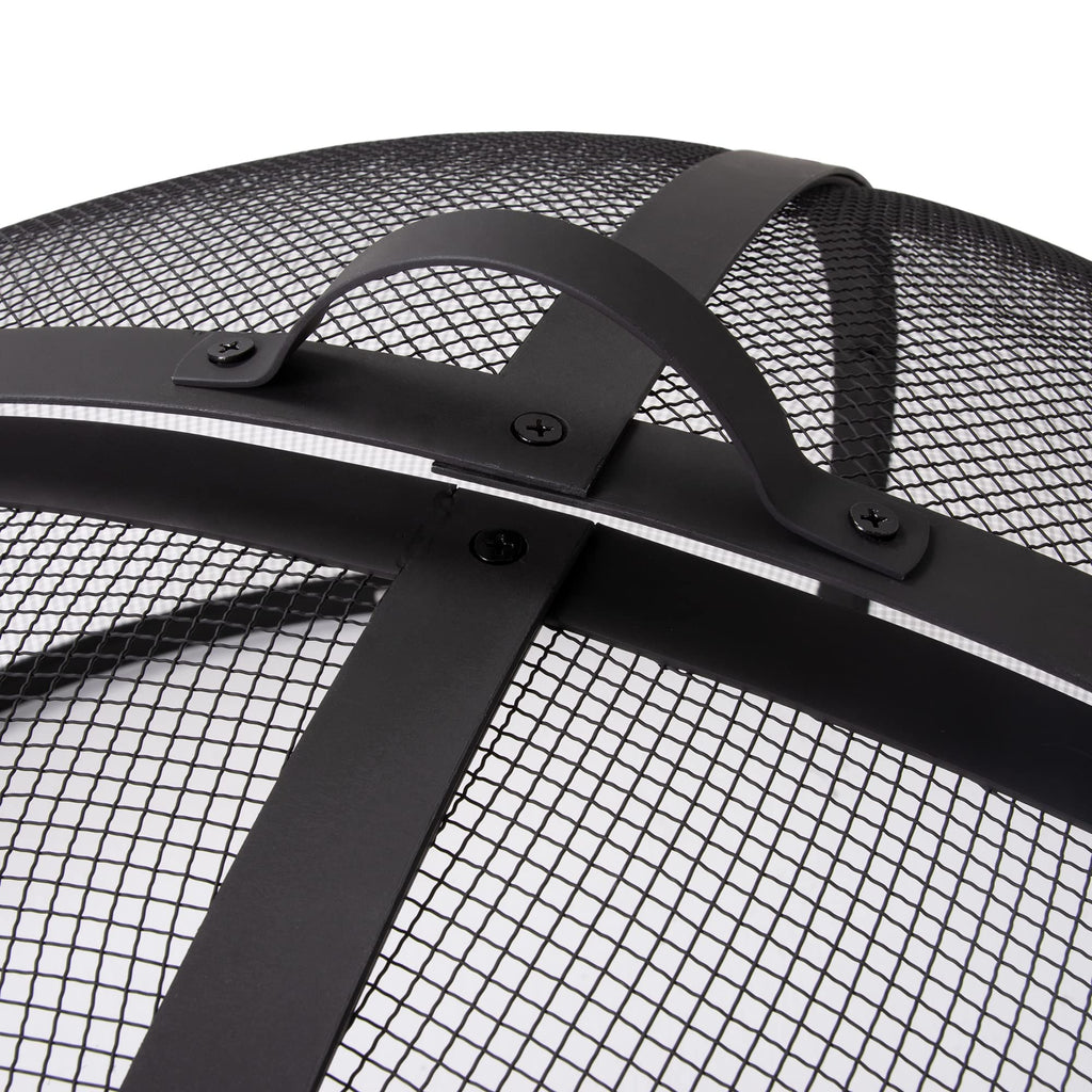32 Inch Heavy Duty Steel Fire Pit Spark Screen Z3974