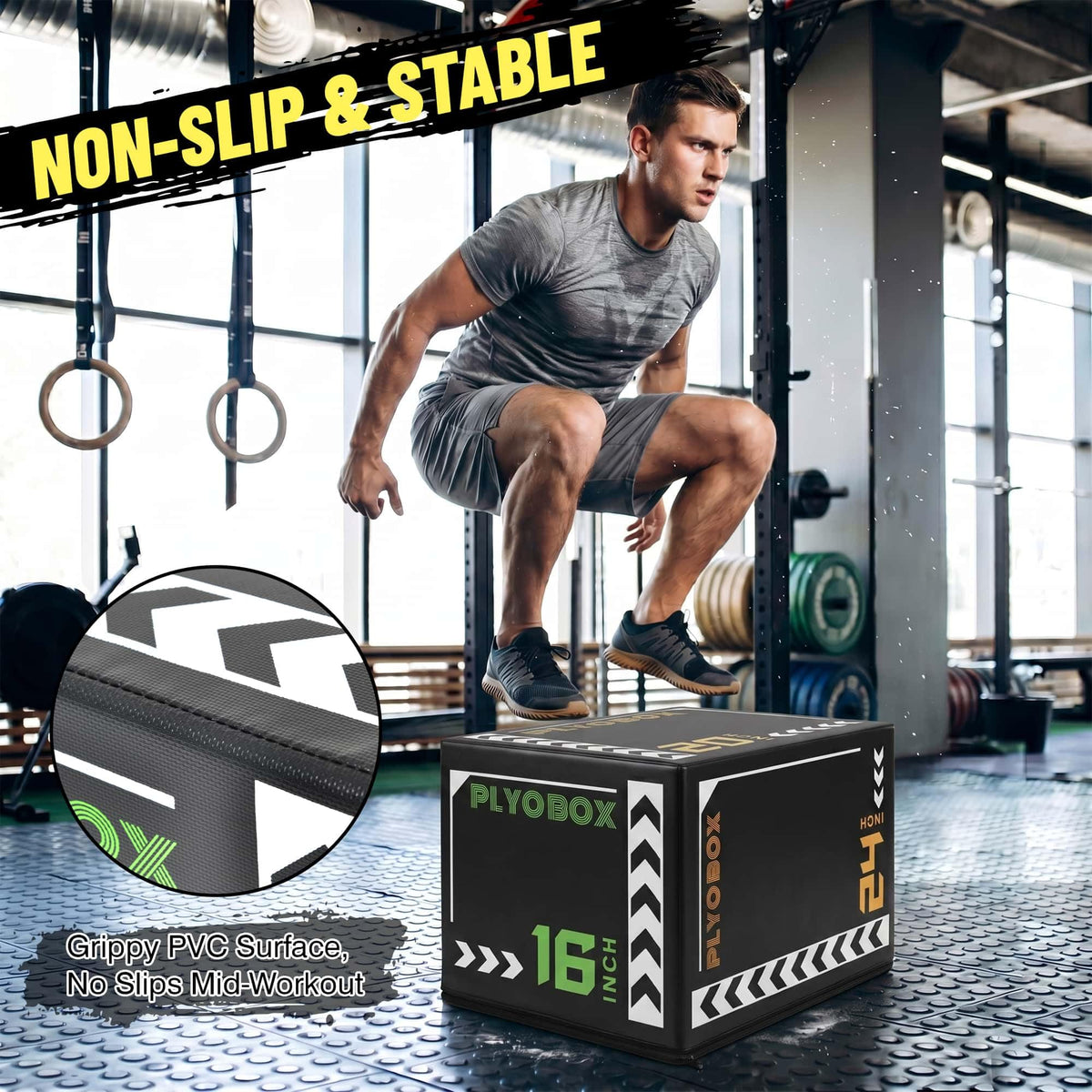 3-in-1 Foam Plyo Box T85076