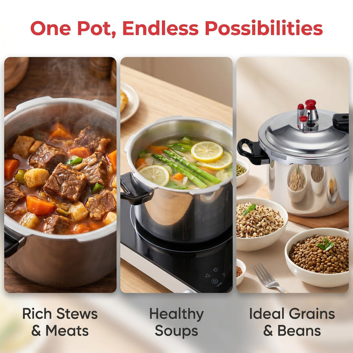 2 Liter Aluminum Alloy Pressure Cooker C628