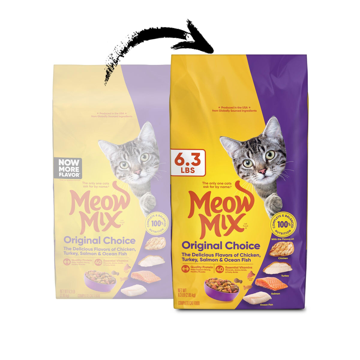 Dry Cat Food 6.3 Pound Bag I883613