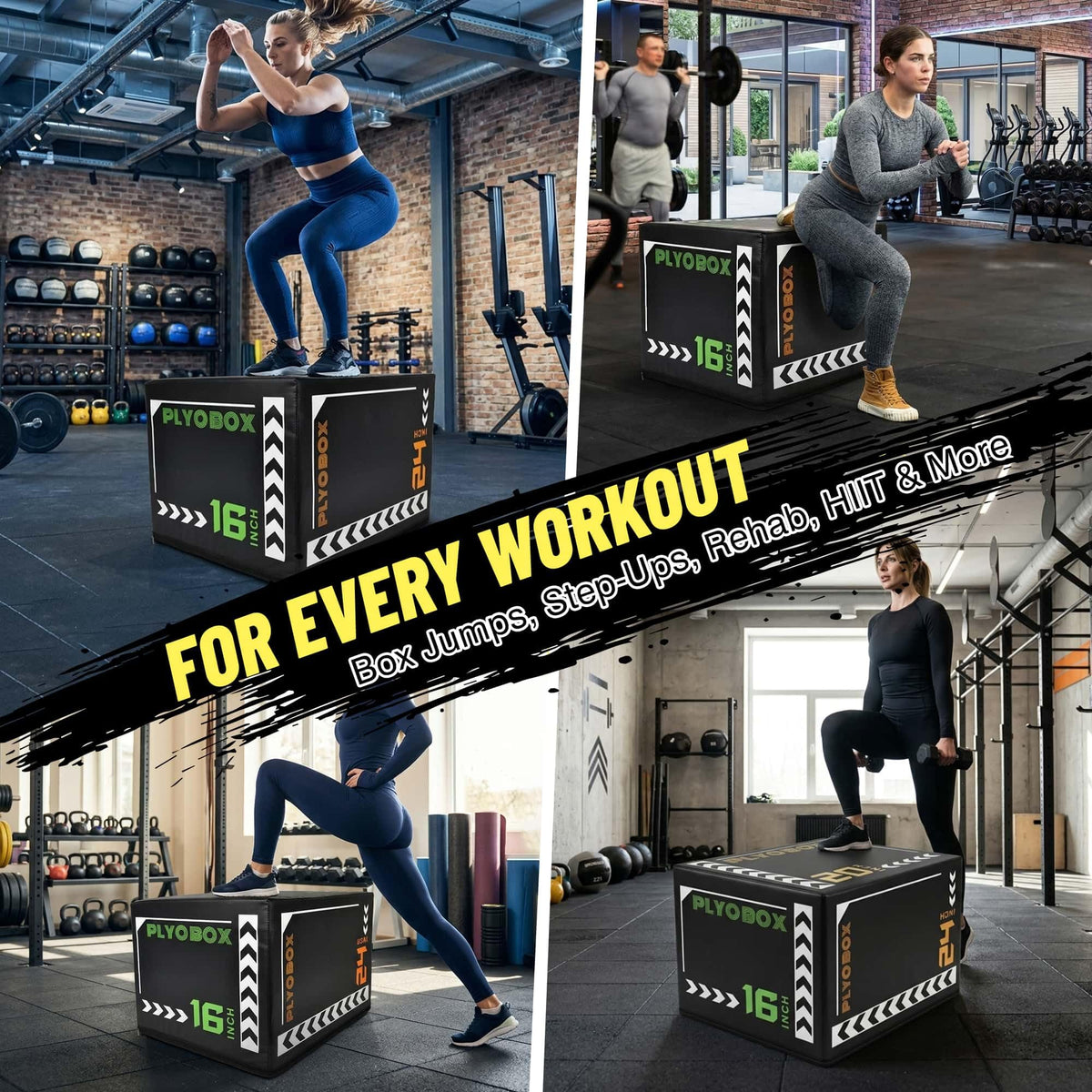 3-in-1 Foam Plyo Box T85076